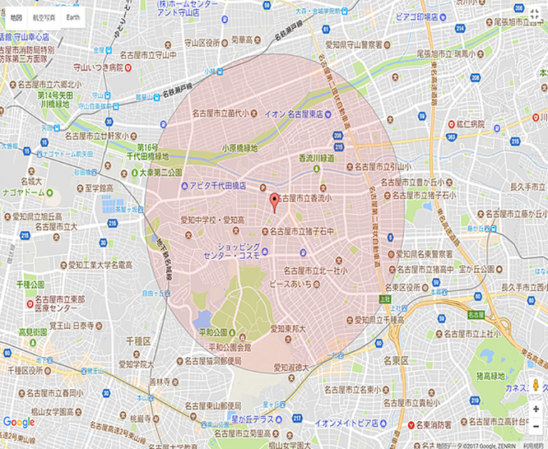 送迎エリア